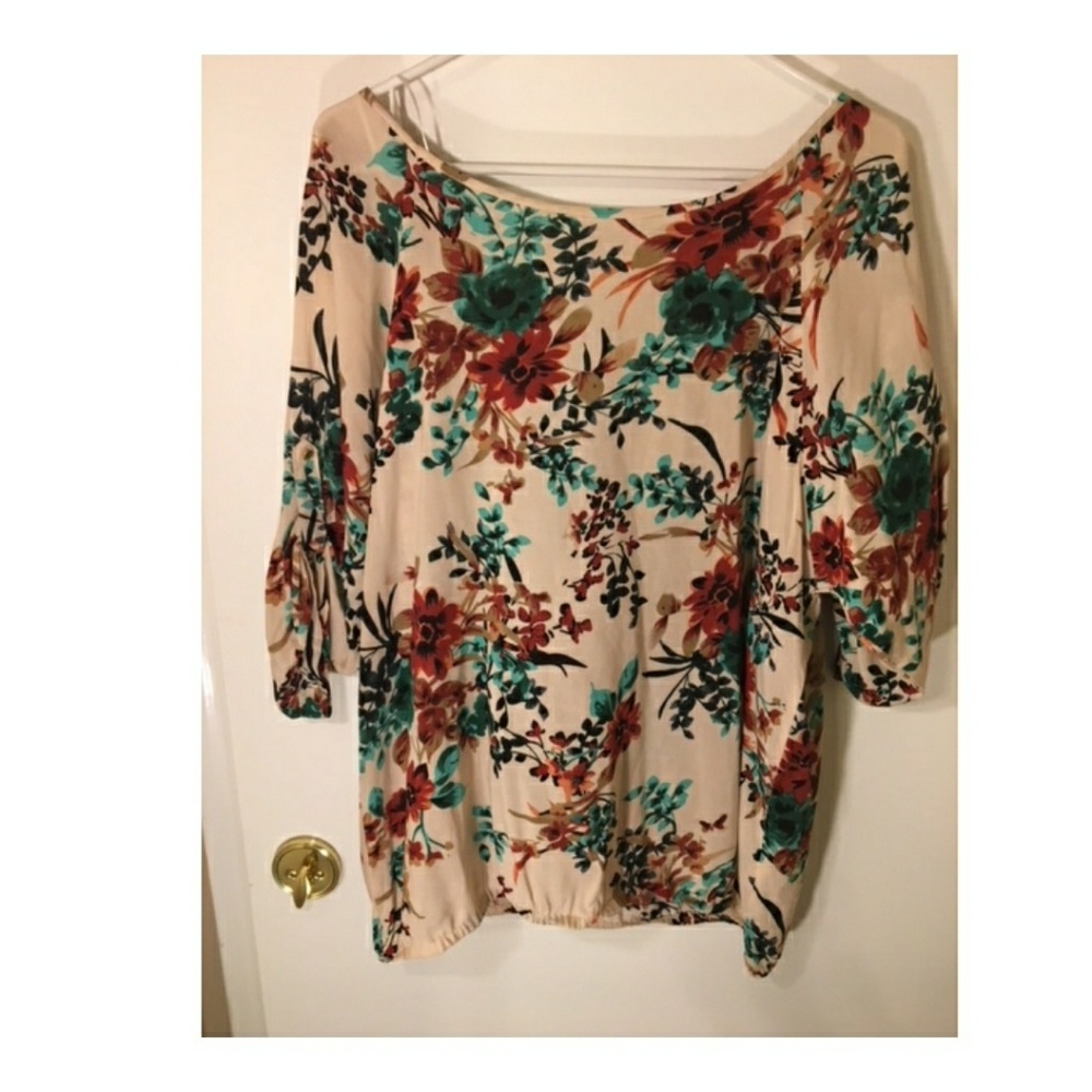🌻 · encuentro casual floral print blouse · 🌻